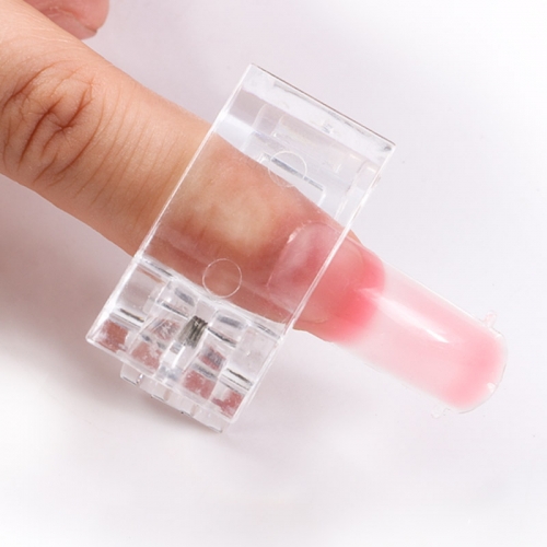 Transparent Builder Gel Fixed Tips Nail Clip Tools