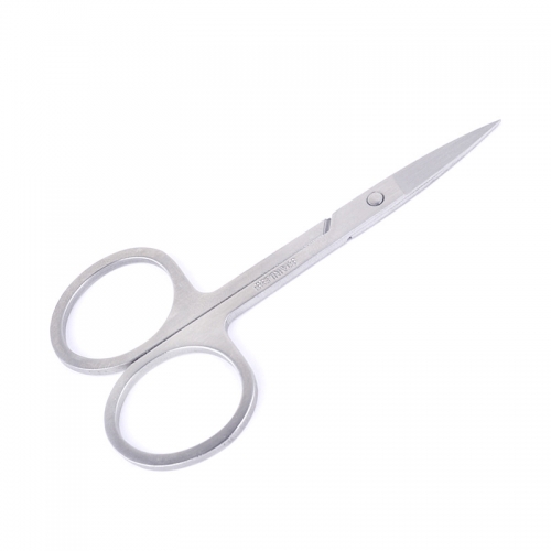 1pcs Surface Straight Head Professional Cuticle Manicure Pedicure Nails Scissors Eyebrow Nose Eyelash Scissor