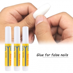 50Pcs/set 2g Fast Nail Glue For Sticky Nails Rhinestone Acrylic False Nails Extension Tips Adhesive Glue DIY Manicure Tools