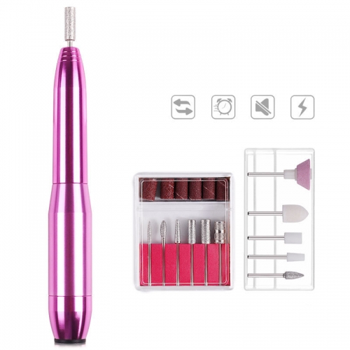 Charging Professional Nail Polisher Nail Electric Drills File Acrylic Manicure Tool Pedicure Machine Nail Art Tools