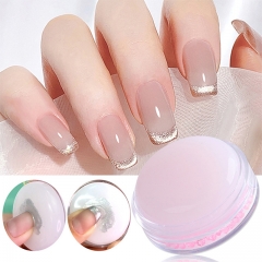 1pcs French Nail Tool Multipurpose Nail Stamp Transfer Stamper Clear Gel Silicone Refill Head Beauty New