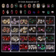 24 Grids Diamond Set-15