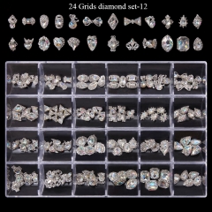 24 Grids Diamond Set-12
