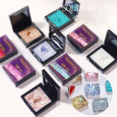 1 Box New UV Solid Sequin Glue Nail Polish Glue Phototherapy Glue Solid Glitter Powder Sequin Glue Factory Direct Sales