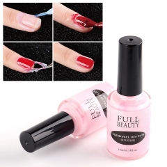 1 Bottle Peel Off Liquid Tape Nail Polish Cream Finger Protective Nail Gel Fast Clean Latex Tearable Skin Care Glue Manicure Tool