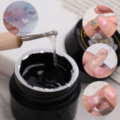 8ml/bottle Nail Art Crystal Ointment Glue Super Sticky Nail Polish Carving Glue For DIY Nail Art Crystal Jewelry Decoration