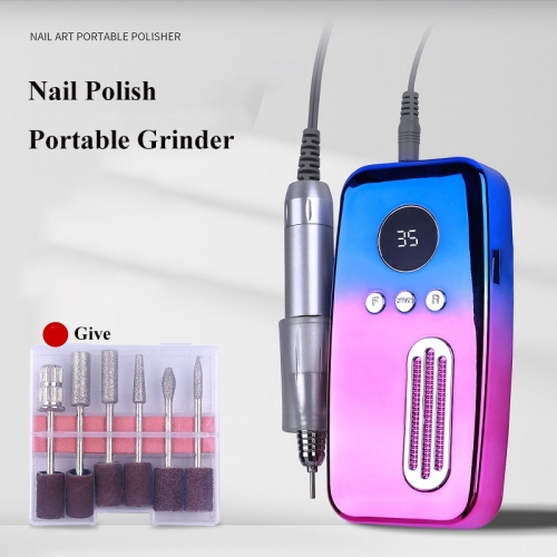 1 Pcs Nail Drill 35000 Turn Bits Electric Manicure Nail Removal Machine Polisher Grinders Accessories Nail Tools