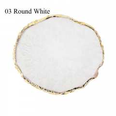 Round White