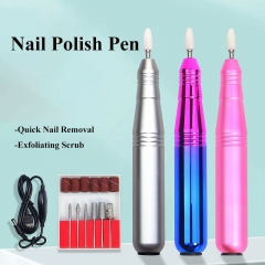 1 Set USB Nail Polishing Machine 35000 Turn Polishing Machine Portable Mini Electric Polishing Pen