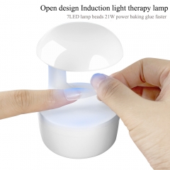 1 Pcs Nail Dryer Mini USB LED Light therapy Lamp Nail Fast Drying Induction Polish Manicure Tools