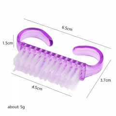 1pcs Nail Brush Purple