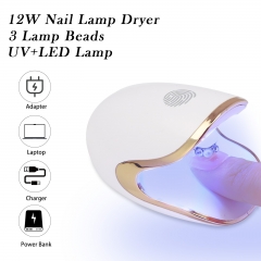 1pcs Dinosaur Egg UV Light For Gel Nails Q6 Portable Nail Lamp Mini Phototherapy Lamp 12w Uv Led Nail Dryer Manicure Salon Tools