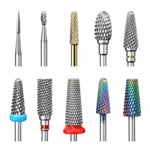 1pcs Tungsten Steel Nail Drill Bit Quick Armor Removal Remove Dead Skin Stratum Corneum Nail Tools Professional Use For Nail salon