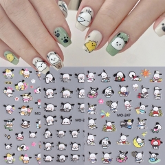 1pcs Cartoon Cute Children Cartoon Character Animals Nail Art Decals 3d DIY Nail Sticker Art Glamour Jewelry Decoration