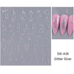 A36 Glitter Silver