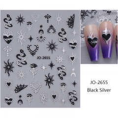 2655 Black Silver