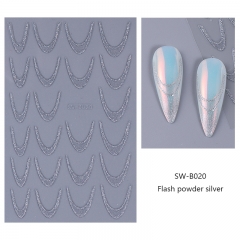 Flash powder silver