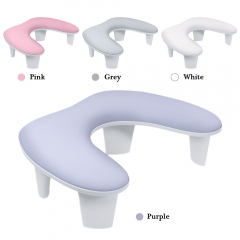 1Pcs New U-shaped Manicure Comfortable Hand Pillow Arm Rest Portable Removable Stand PU Leather Nail Hand Pillow Manicure Tool