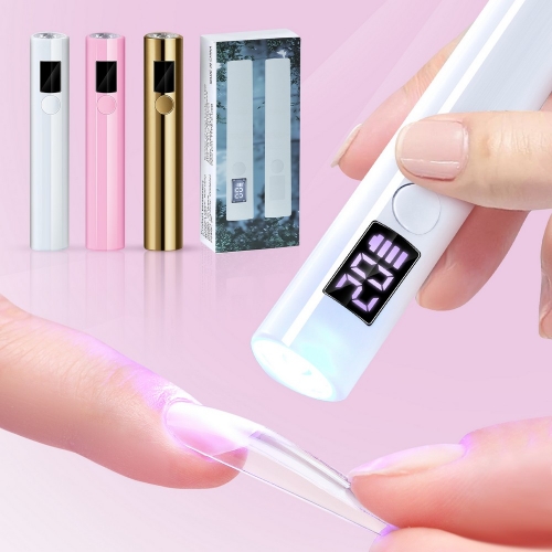 1pc Portable Quick Dry Nail Dryer Machine Mini UV LED Nail Lamp For Home Salon Tools Professional Nail Phototherapy Flashlight Pen