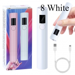 8 White
