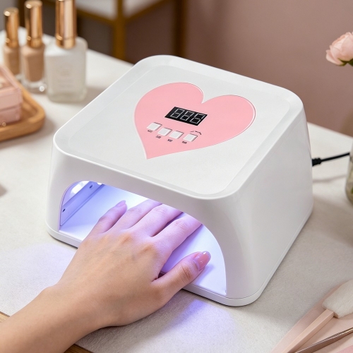 1pc UV LED Nail Lamp For Nails 60LEDS Wireless Gel Polish Curing Lamp With Large Screen Professional Nail Equipment