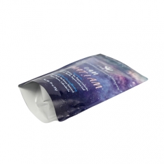 Waterproof Metallic Foil Standing Pouch With Reclosable Zipper