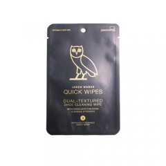 Matte Gold Aluminium Foil Laminated Pouches , Hang Hole Foil Zip Seal Pouches