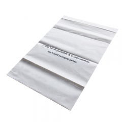 Single Layer Biodegradable Ziplock Packaging Bags For Instant Foods / Garments