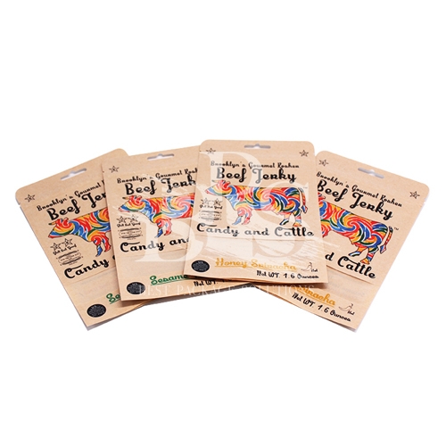 Kraft Paper Laminated Packaging Bags Food Grade High Durable With Window
