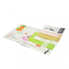User Friendly Natural Look Zipper Rice Paper Pouches Food Grade Gravure Printing