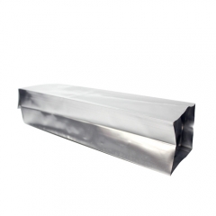 Stock Printed Aluminum Foil Side Gusset Pouch , Tin Tie & Valve Coffee Bags