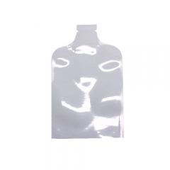 Juice Flexible Laminated Pouches Custom Shaped Pre - Inserted Straw Available