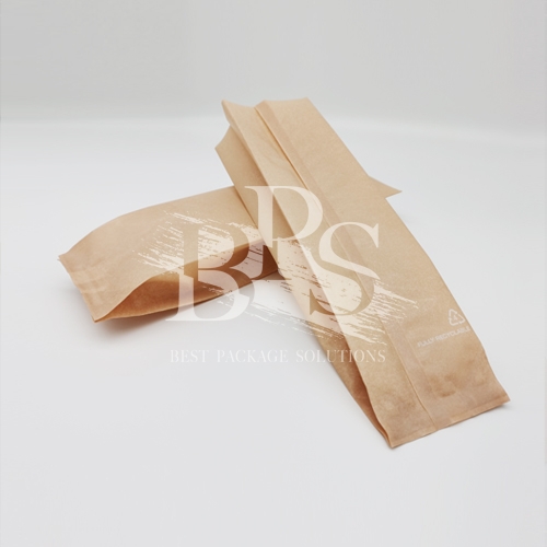 Paper Printed Environmental Friendly/Recyclable Side Gusset Coffee Pouch With Valve