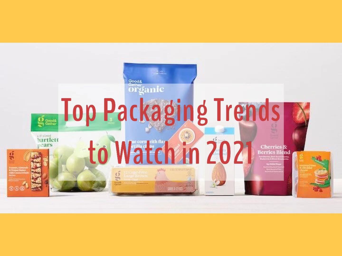Industry Insights: Top Packaging Trends to Watch in 2021
