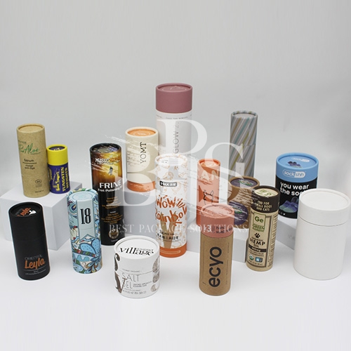 Custom Recyclable Paper Tubes, Premium Customized Paper Canisters