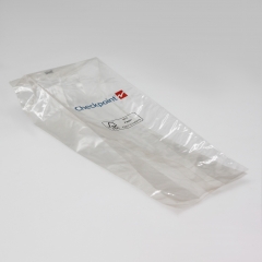 Clear High Barrier Compostable Side Gusset Pouch Made From Biofilm