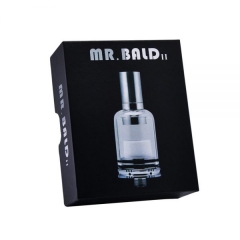 Mr.Bald II White Dry Herb Tank With Ceramic Coil