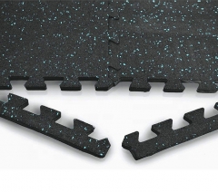 Rubber tile - Interlocking