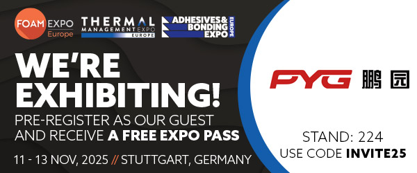 MEET PYG FOAM @ FOAM EXPO EUROPE 2025 11-13 November