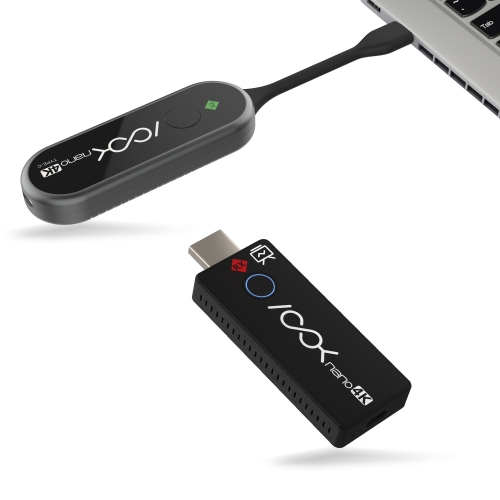 ASK Nano 4K wireless USB-C Transmitter to HDMI Receiver,  4K wireless presentation & collaboration Kit