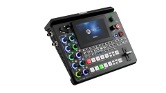 (PRE-ORDER)  mini-MAX 4K Video Switcher with 4×HDMI Inputs, 2×12G-SDI, 1×4K HDMI PGM Output — All-in-One Podcast & Streaming Unit for YouTube