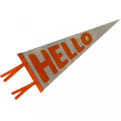 High quality blank Pennant/Banner