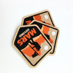 China Embroidery Factory Low MOQ Custom Garment Accessory Embroidered Patches