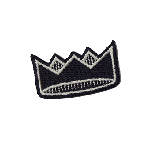 Custom King Patch Crown Embroidered Patches Embroidered Letters