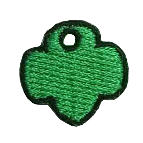 China factory Four Leaf Clover iiron on embroidery patches