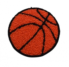 Custom Chenille Embroidered basketball Patches