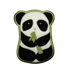 Custom panda Embroidered Animal Patches