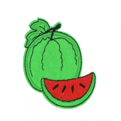 Cheap price top quality Customized Embroidery Patch for Cloth Cute Fruit Patch