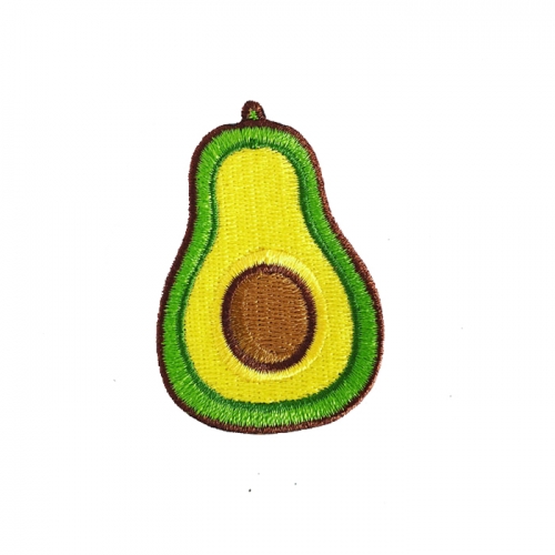 Cheap price top quality Customized Embroidery Patch for Cloth Cute Fruit Patch