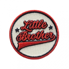 Customer's Logo Clothes Decoration Letter Name Embroidery Patch